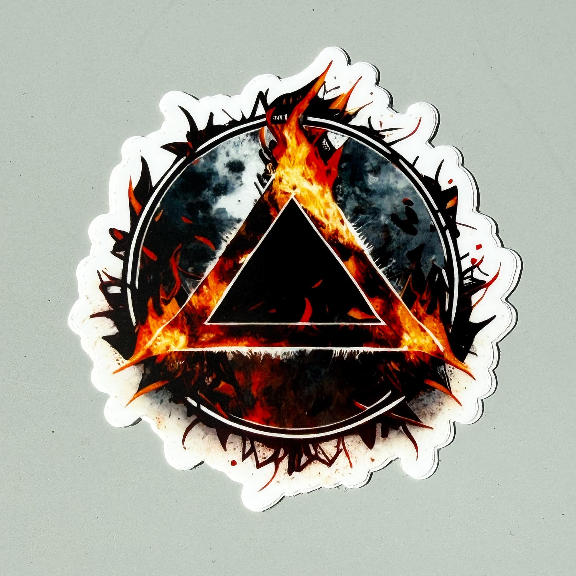Flame AA Sticker
