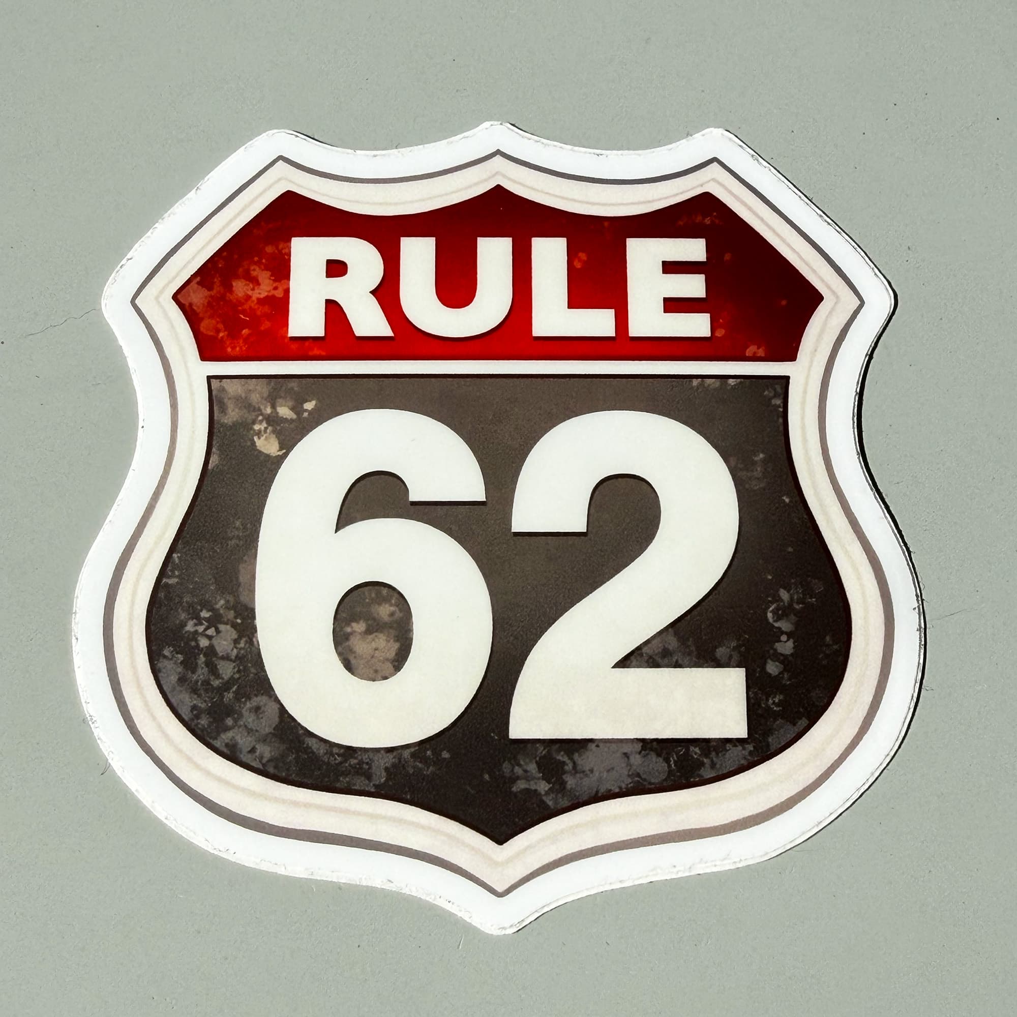 Rule 62 Sticker